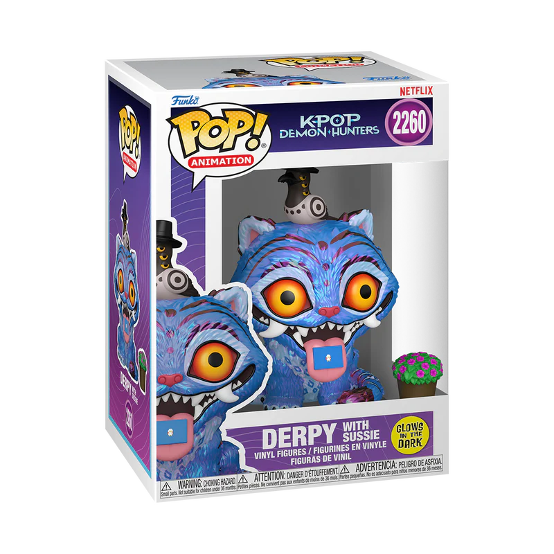 Funko Pop! KPop Demon Hunters - Derpie with Sussie Glow