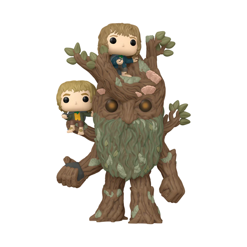 Funko Pop! Lord Of The Rings - Treebeard with Merrry and Pippin - Image 2