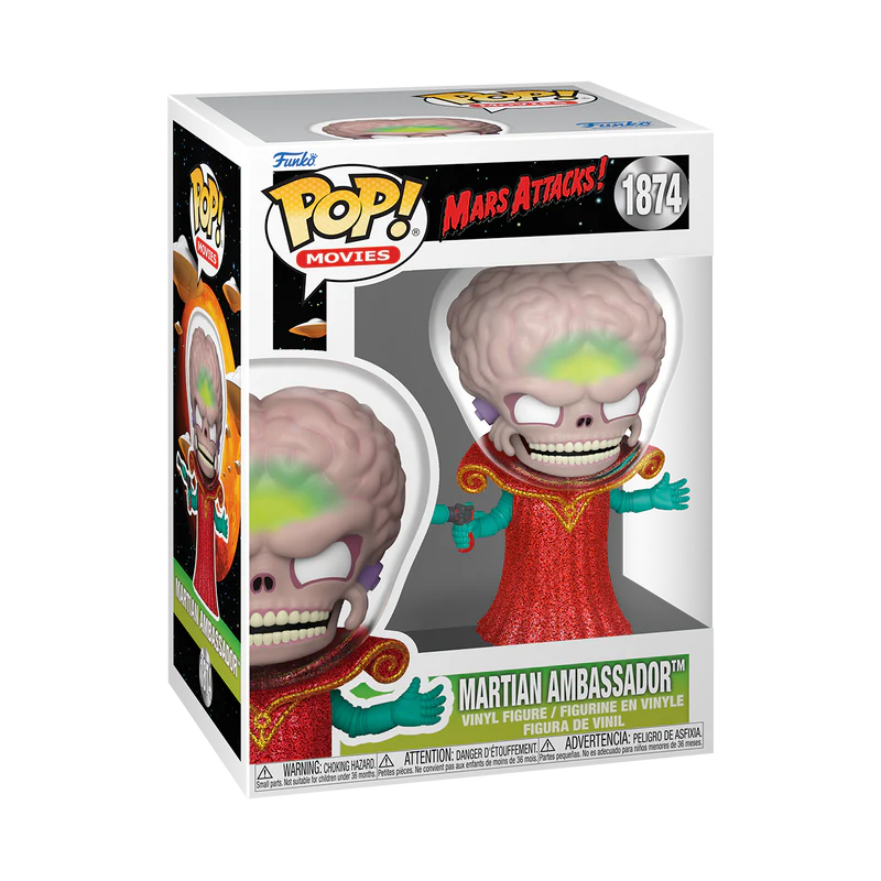 Funko Pop!  Mars Attacks - Martian Ambassador
