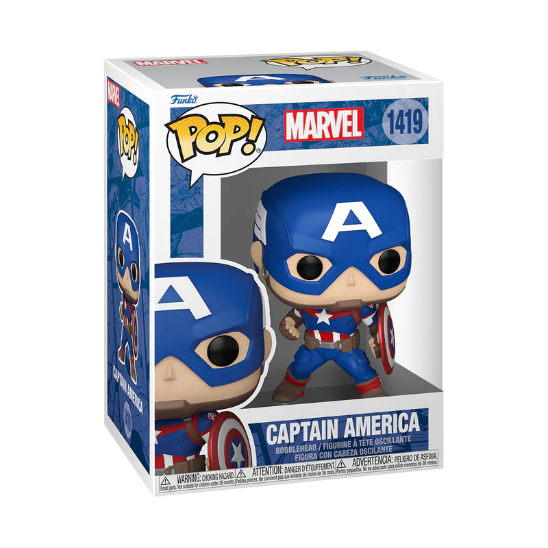Funko Pop!  Marvel - Captain America New Classic