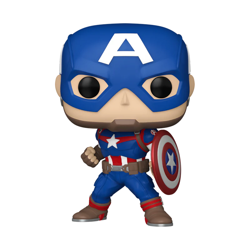 Funko Pop!  Marvel - Captain America New Classic - Image 2