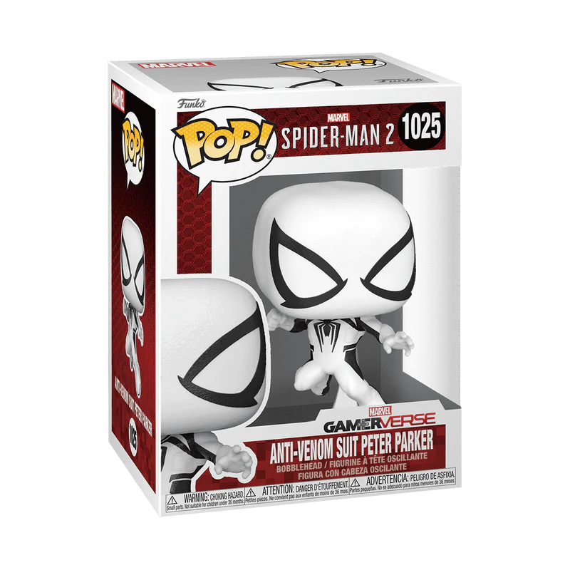 Funko Pop! Marvel - Spider-Man 2 Video Game Anti-Venom Suit Peter Parker