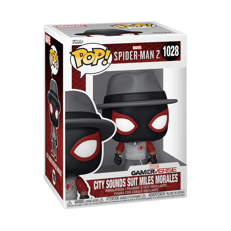 Funko Pop! Marvel - Spider-Man 2 Video Game City Sounds Suit Miles Morales