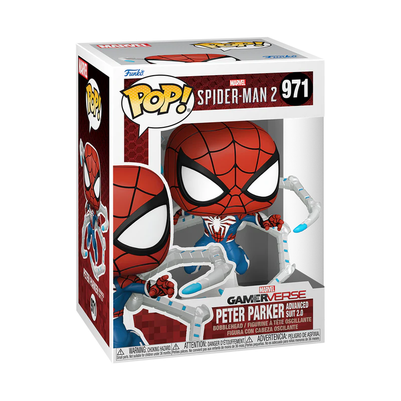 Funko Pop!  Marvel - Spider-Man 2 Peter Parker Advanced Suit 2.0