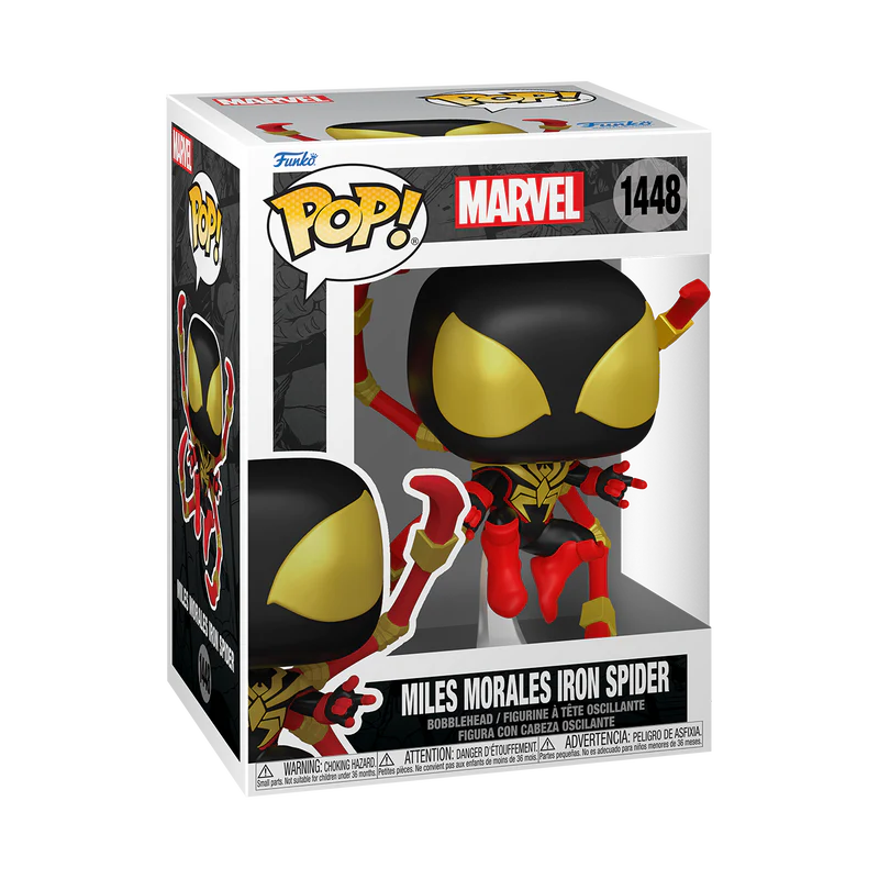 Funko Pop!  Marvel - Spider-Man Comics Miles Morales Iron Spider