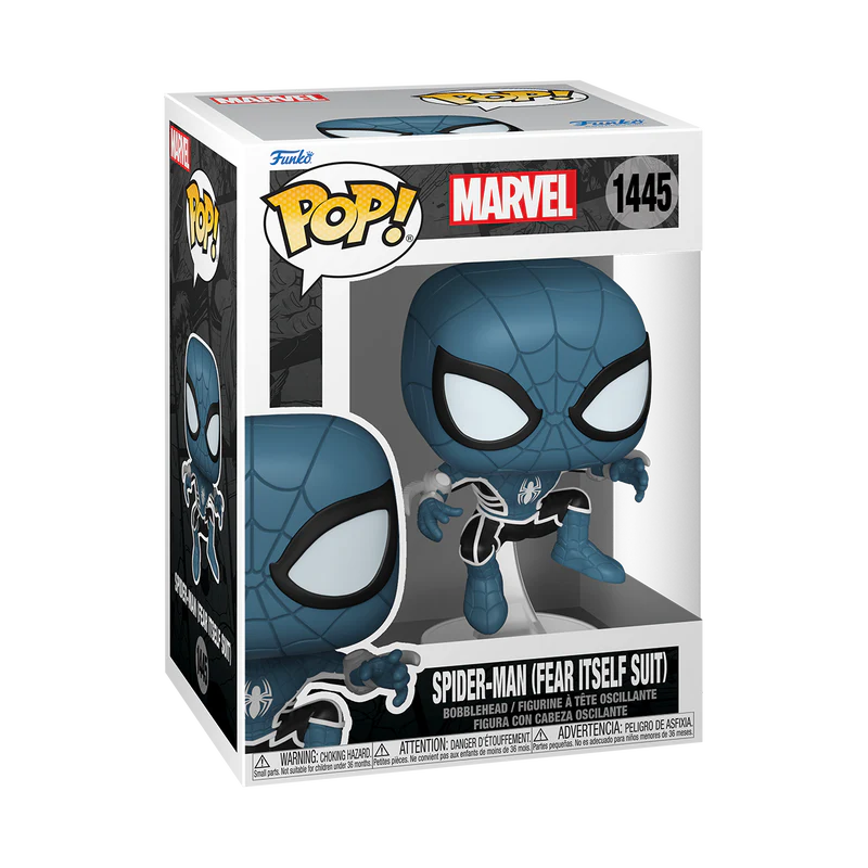 Funko Pop!  Marvel -  Spider-Man Comics Spider-Man (Fear Itself Suit) Glow