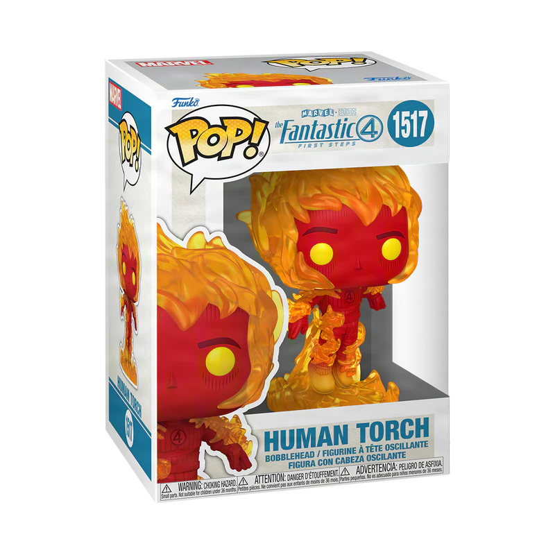 Funko Pop! Marvel - The Fantastic Four: First Steps - Human Torch
