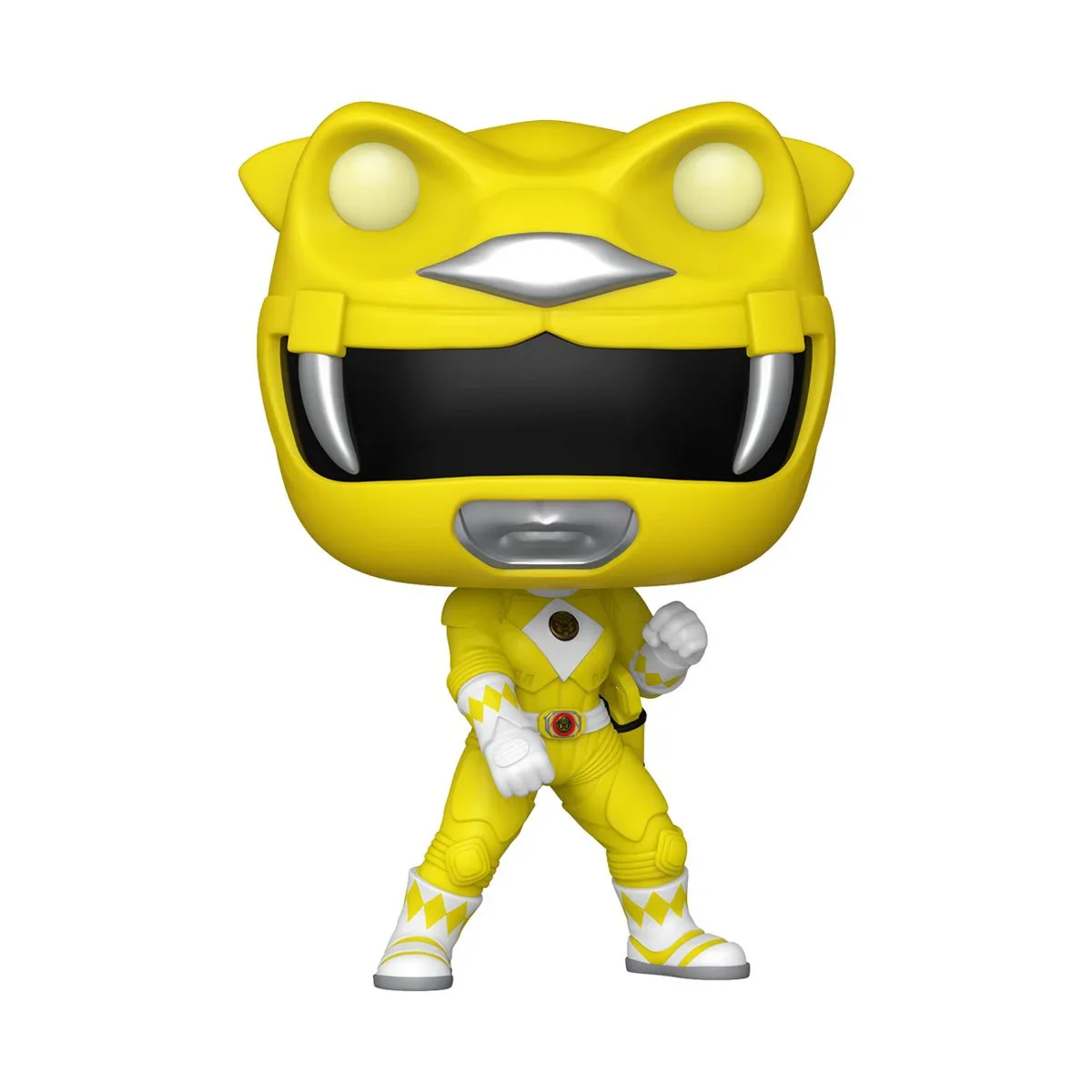 Funko Pop! Mighty Morphin Power Rangers - The Movie Ninja Yellow Ranger Glow - Image 3