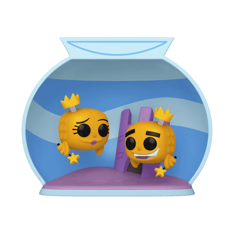 Funko Pop! Moment Fairly OddParents - Cosmo & Wanda as Goldfish (Special Edition) - Image 2