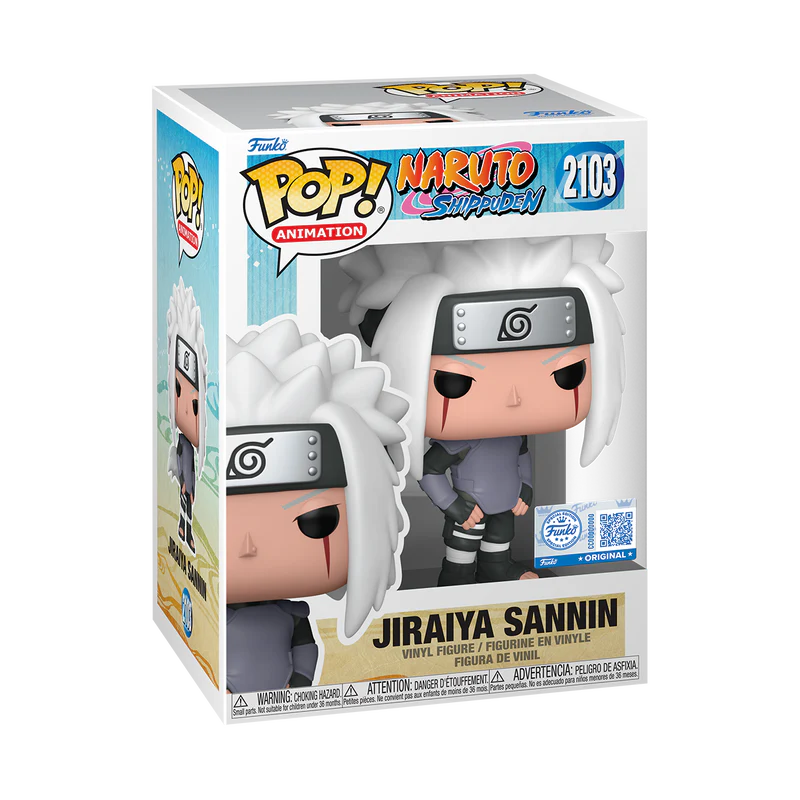 Funko Pop! Naruto Shippuden - Jiraiya Sannin (Chalice Collectibles)