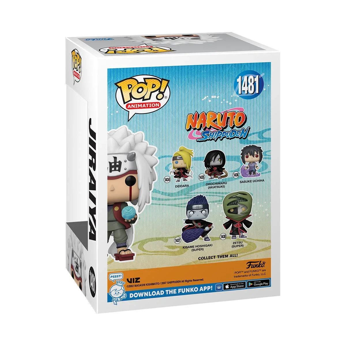 Funko Pop! Naruto Shippuden - Jiraiya with Rasengan Glow (Entertainment Earth) - Image 3