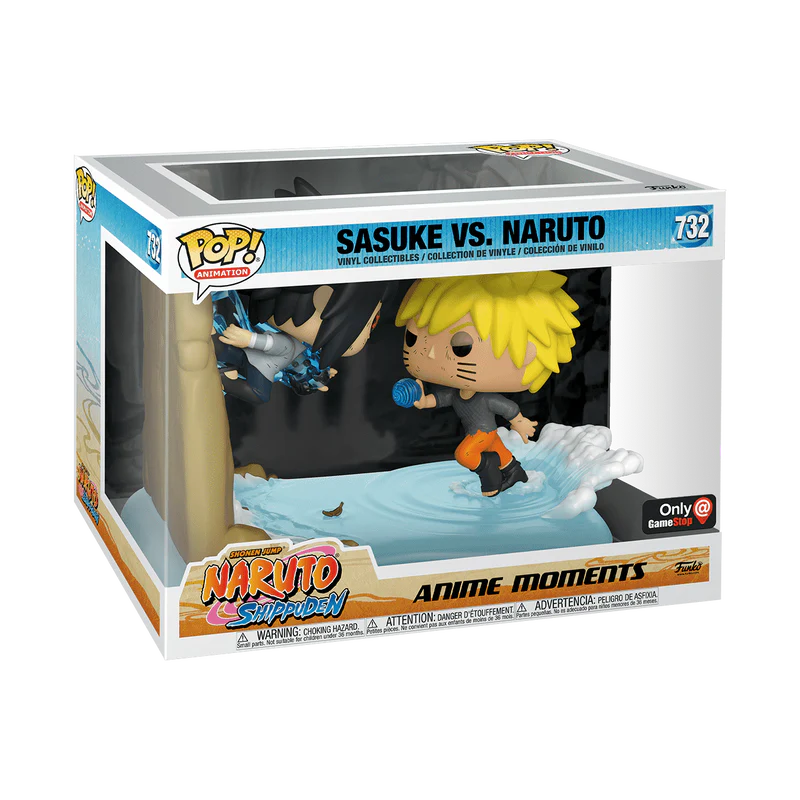 Funko Pop! Naruto Shippuden - Naruto vs. Sasuke (Gamestop)