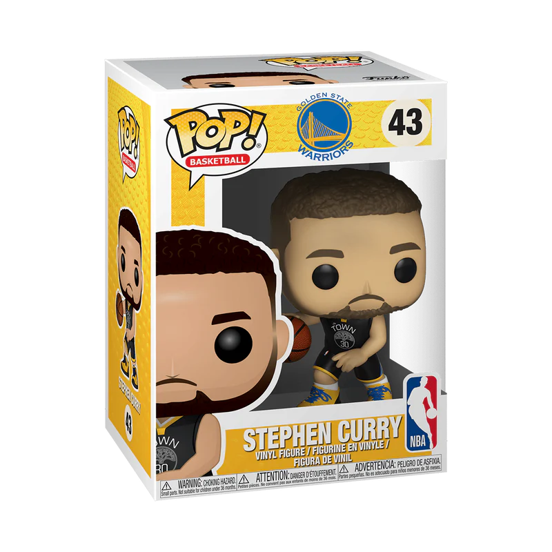 Funko Pop! NBA -  Stephen Curry Warriors
