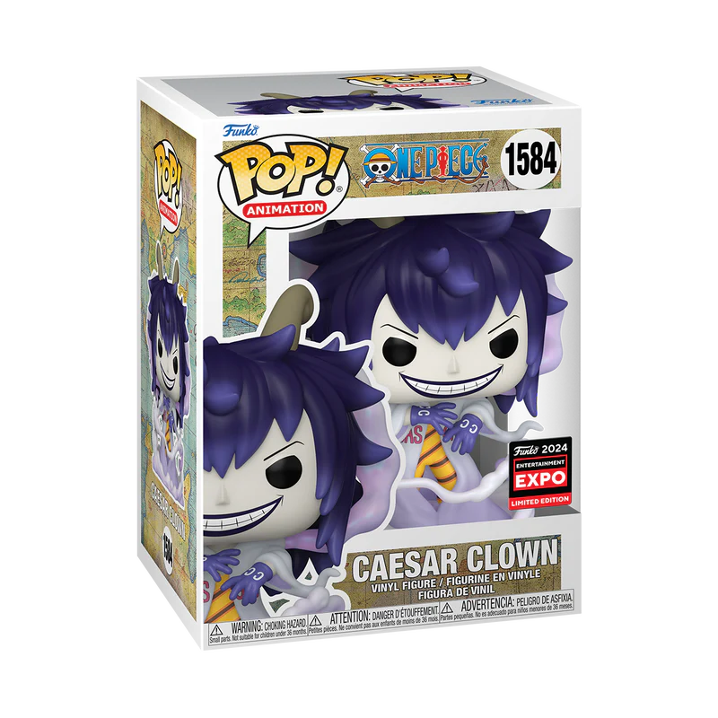 Funko Pop! One Piece - Caesar Clown (Entertainment Expo)