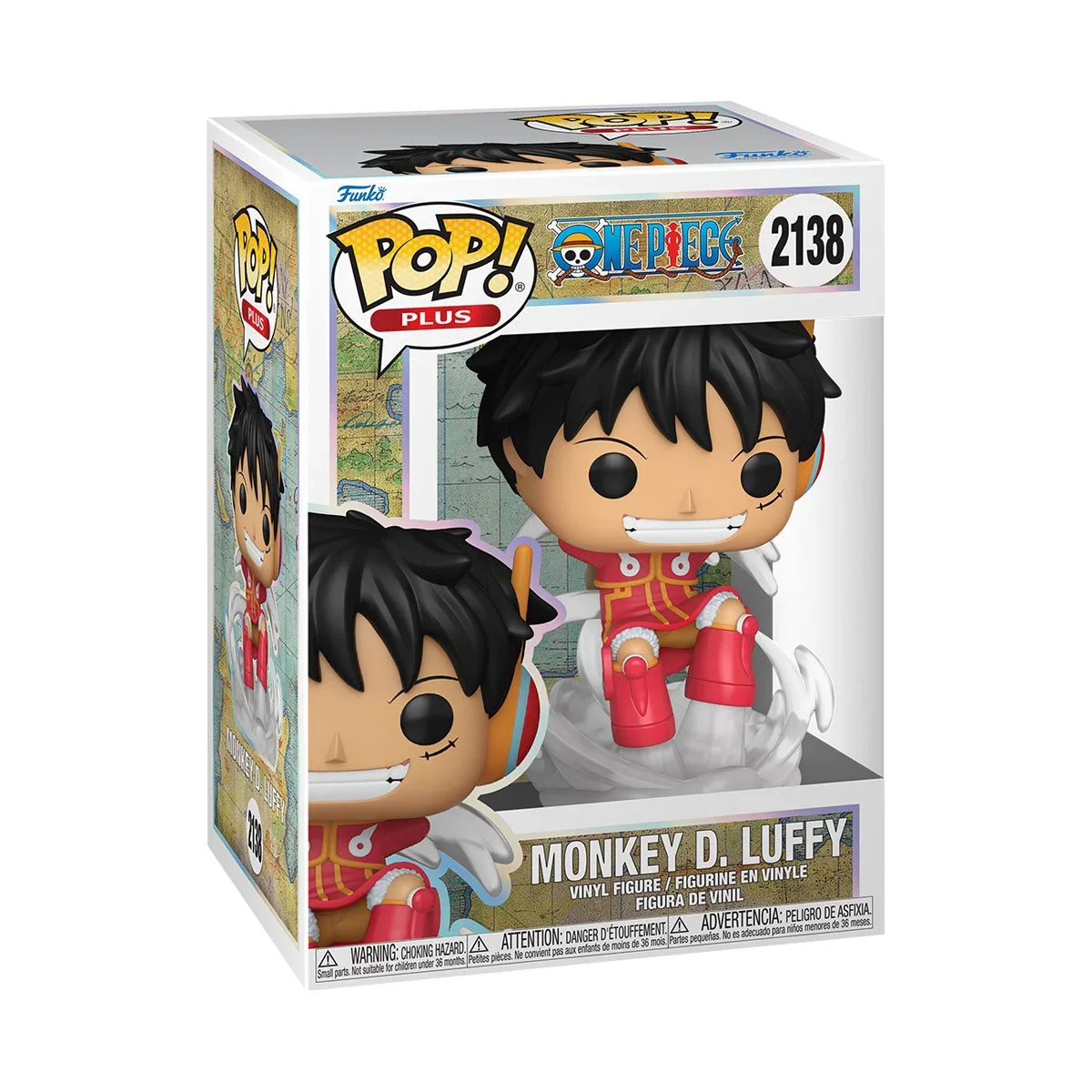 Funko Pop! PLUS One Piece - Egghead Island Monkey D. Luffy