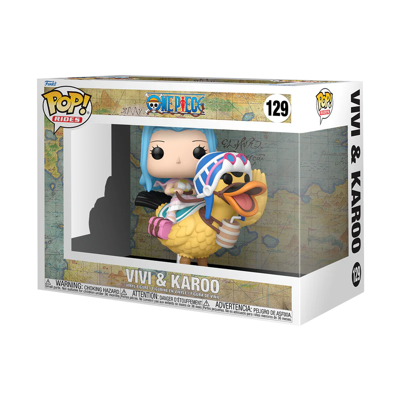 Funko Pop! One Piece - Vivi and Karoo Pop Ride