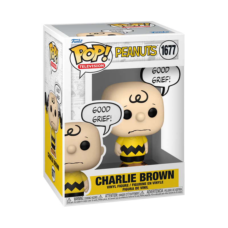 Funko Pop! Peanuts - Charlie Brown “Good grief!”