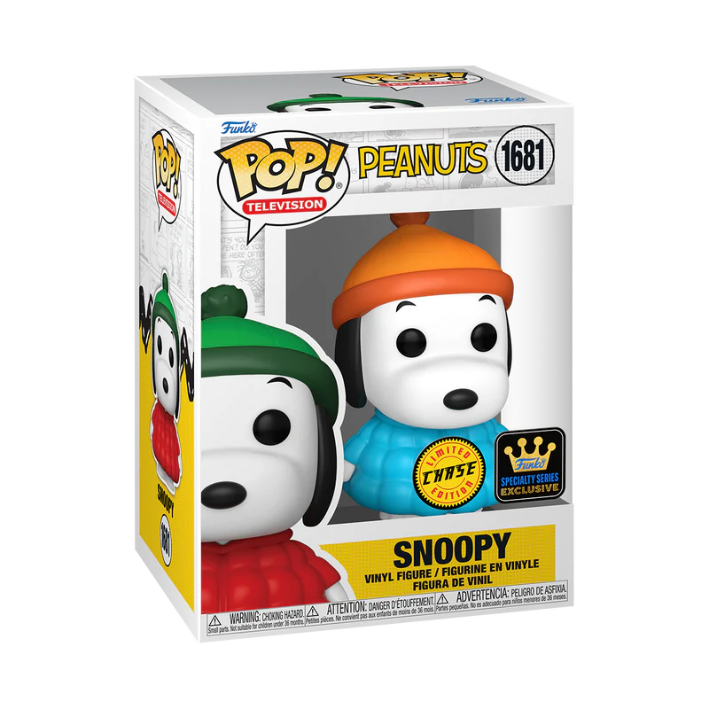 Funko Pop! Peanuts - Snoopy in Coat Chase (Specialty Series)