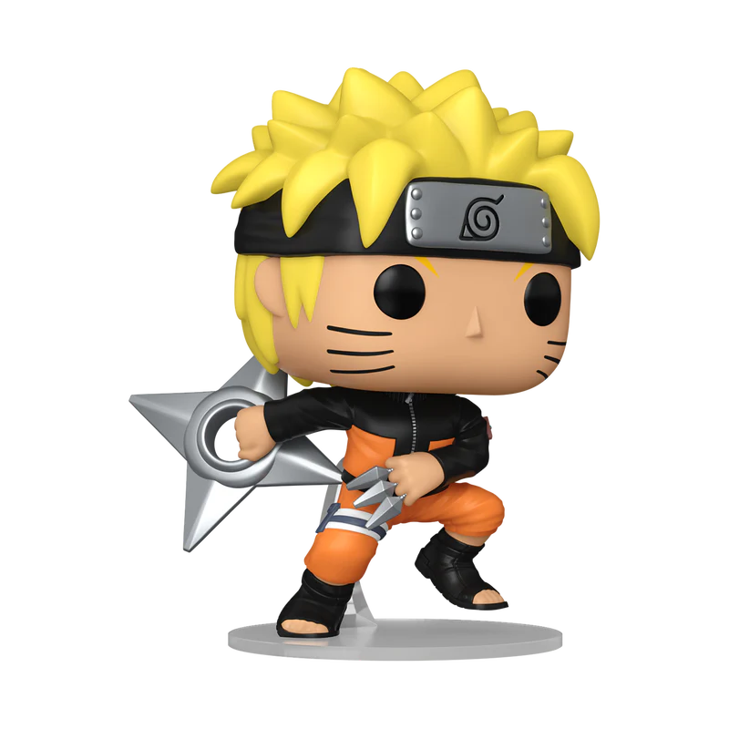 Funko Pop! Naruto Shippuden - Naruto Uzumaki with Shuriken - Image 2