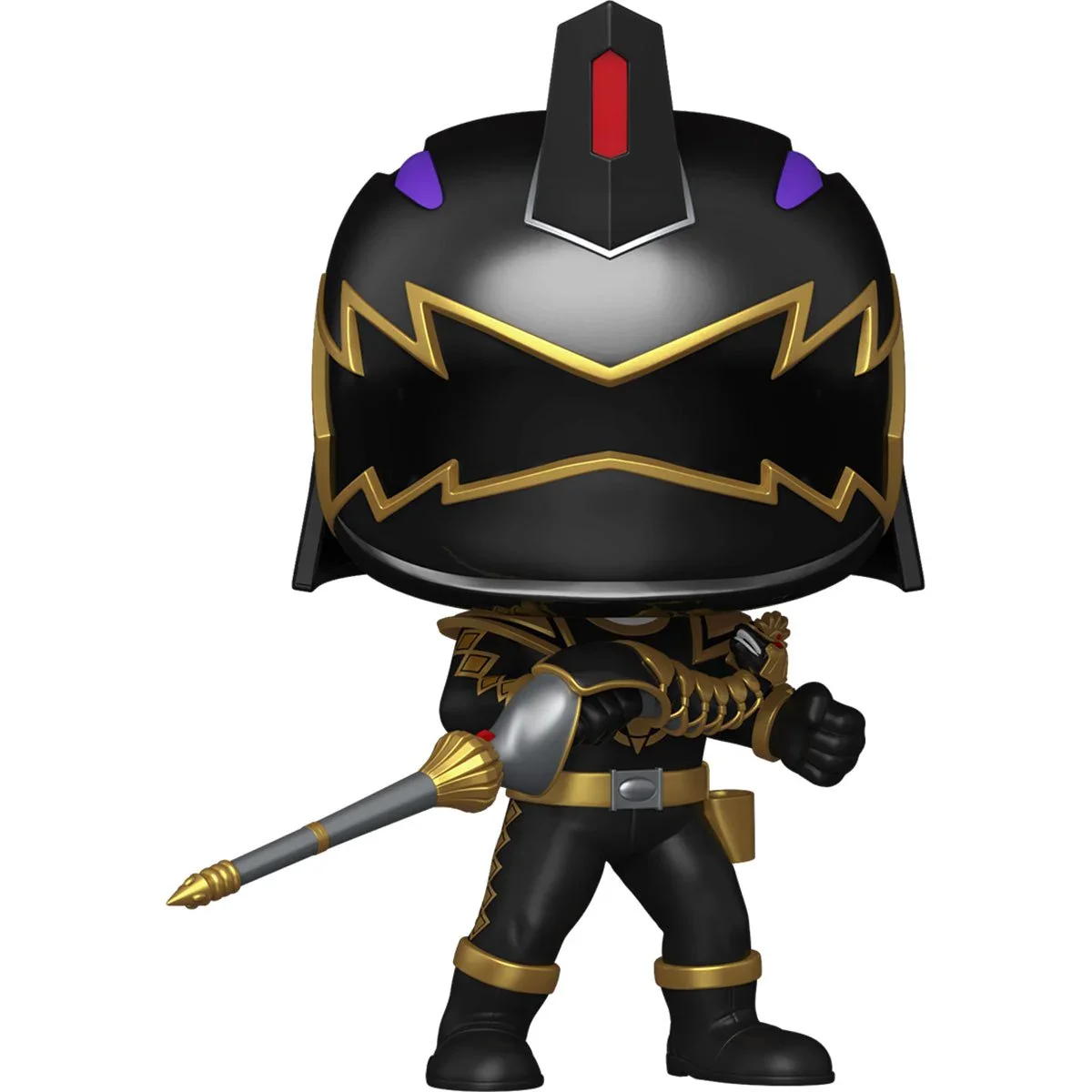 Funko Pop! Power Rangers Dino Thunder - Black Dino Thunder Ranger - Image 2