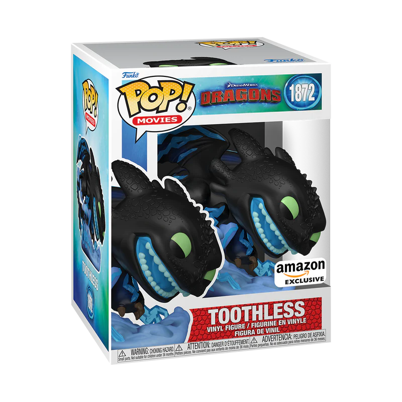 Funko Pop! Premium How to Train Your Dragon - Toothless Lightning (Amazon)