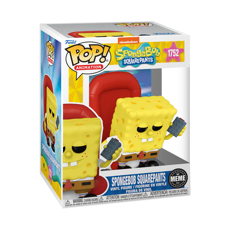 Funko Pop Premium! SpongeBob SquarePants (Ight Ima Head Out Meme)