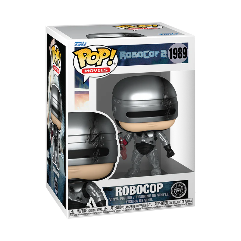 Funko Pop! Robocop Metallic Chase
