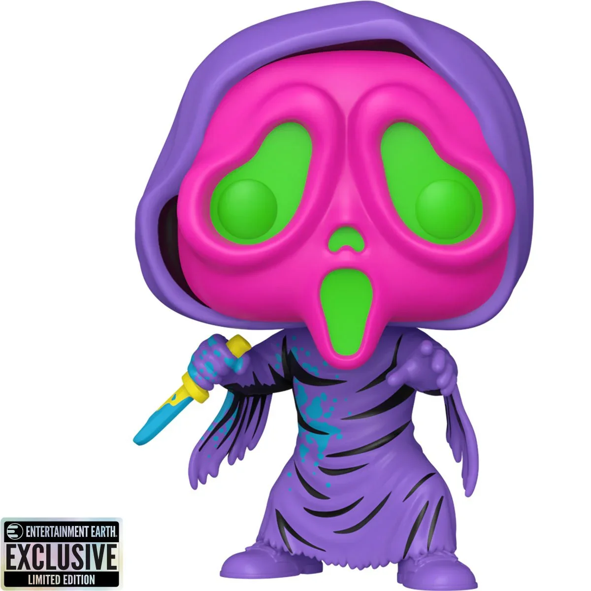 Funko Pop! Scream - Ghost Face Black Light (Entertainment Earth Exclusive) - Image 2
