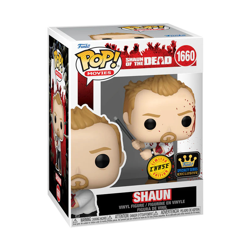 Funko Pop!  Shaun of the Dead - Shaun Chase (Specialty Series)
