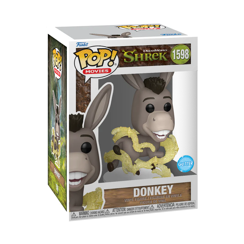 Funko Pop! Shrek DreamWorks 30th Anniversary - Donkey Glitter