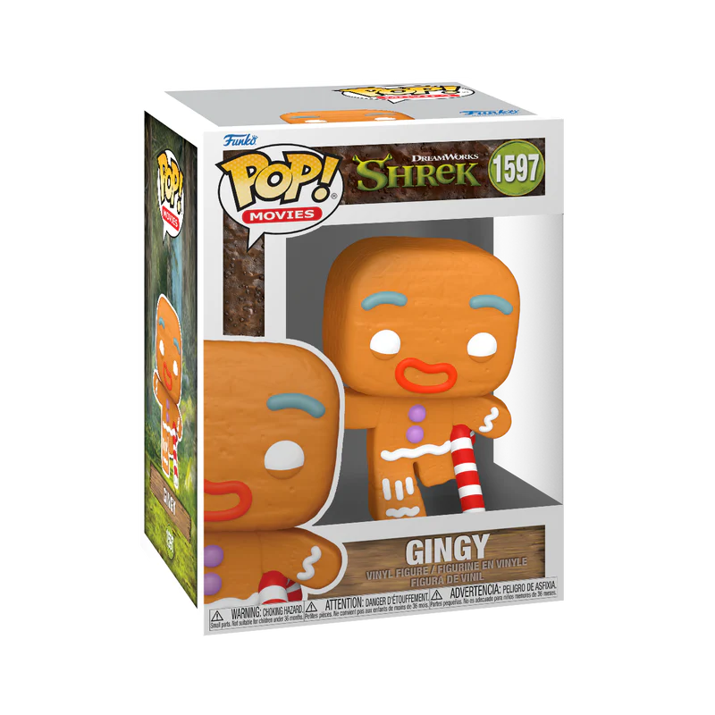 Funko Pop! Shrek DreamWorks 30th Anniversary - Gingy with Candy Cane