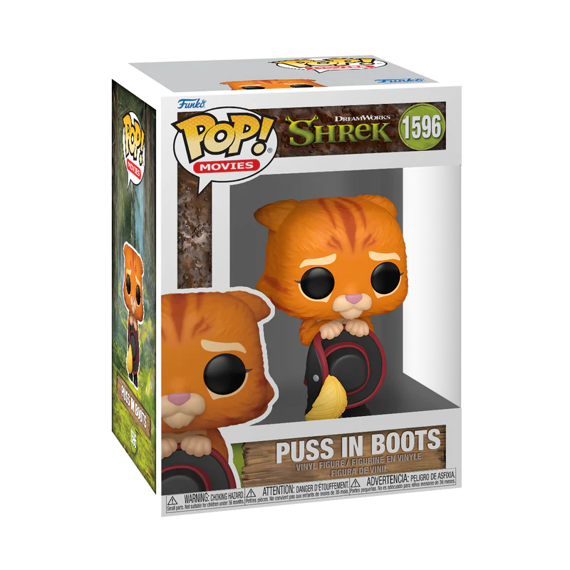Funko Pop! Shrek DreamWorks 30th Anniversary - Puss in Boots with Hat