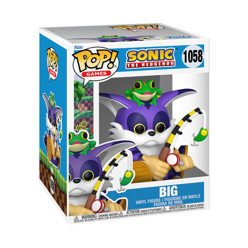 Funko Pop! Sonic the Hedgehog - Big Super 6-Inch