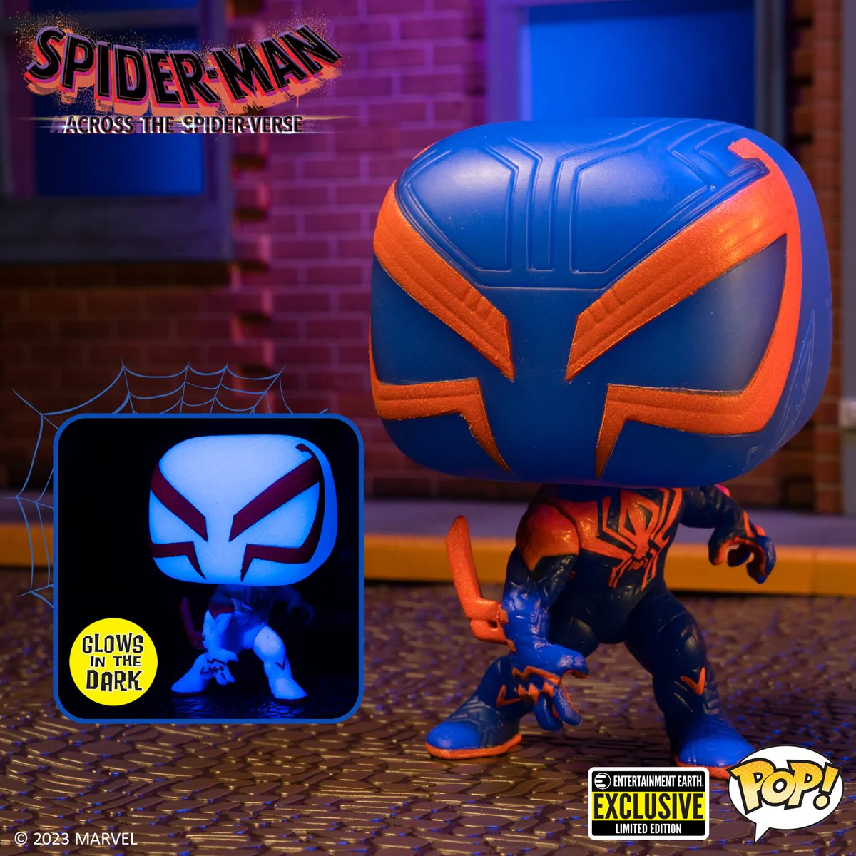 Funko Pop! Marvel - Spider-Man Across the Spider-Verse: Spider-Man 2099  (Entertainment Earth) - Image 4