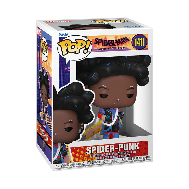 Funko Pop! Spider-Man Across The Spider-Verse - Spider-Punk Unmasked