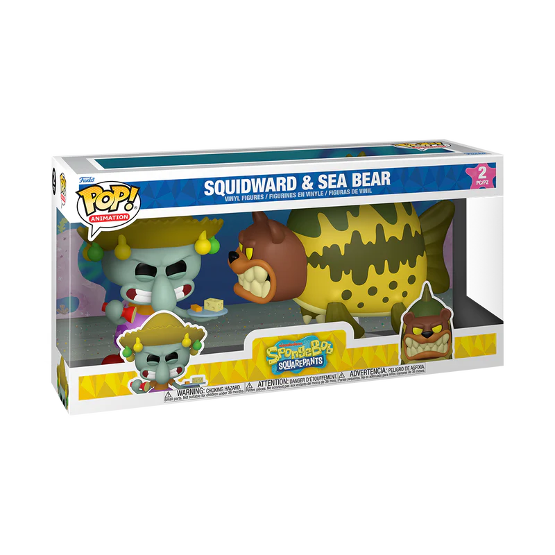 Funko Pop! Spongebob - Spongebob & Sea Bear 2-Pack