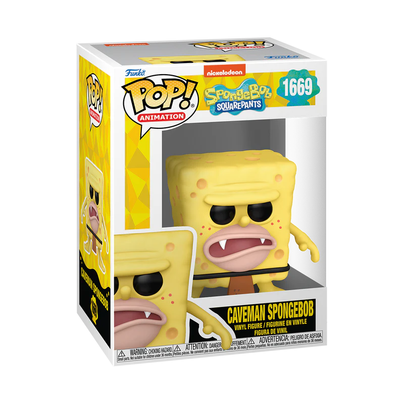 Funko Pop! SpongeBob SquarePants 25th Anniversary - Caveman SpongeBob