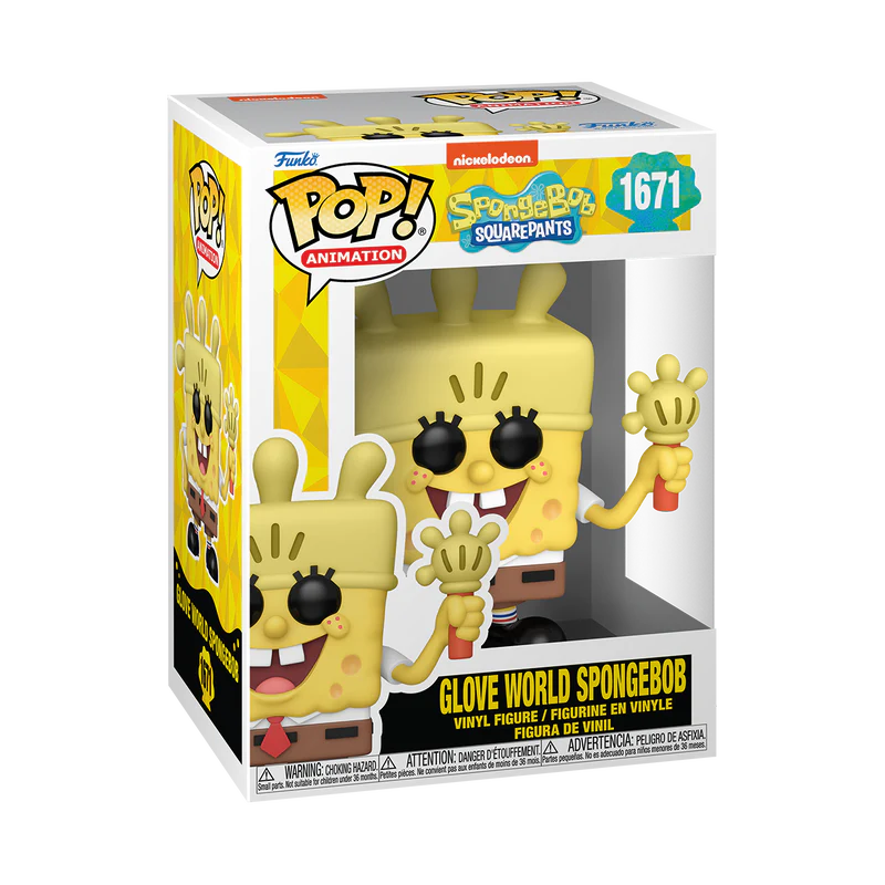 Funko Pop! SpongeBob SquarePants 25th Anniversary - Glove World SpongeBob