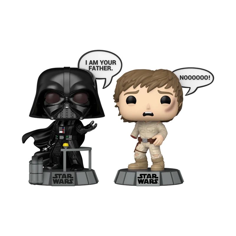 Funko Pop! Star War - Darth Vader & Luke Skywalker 2 Pack - Image 2