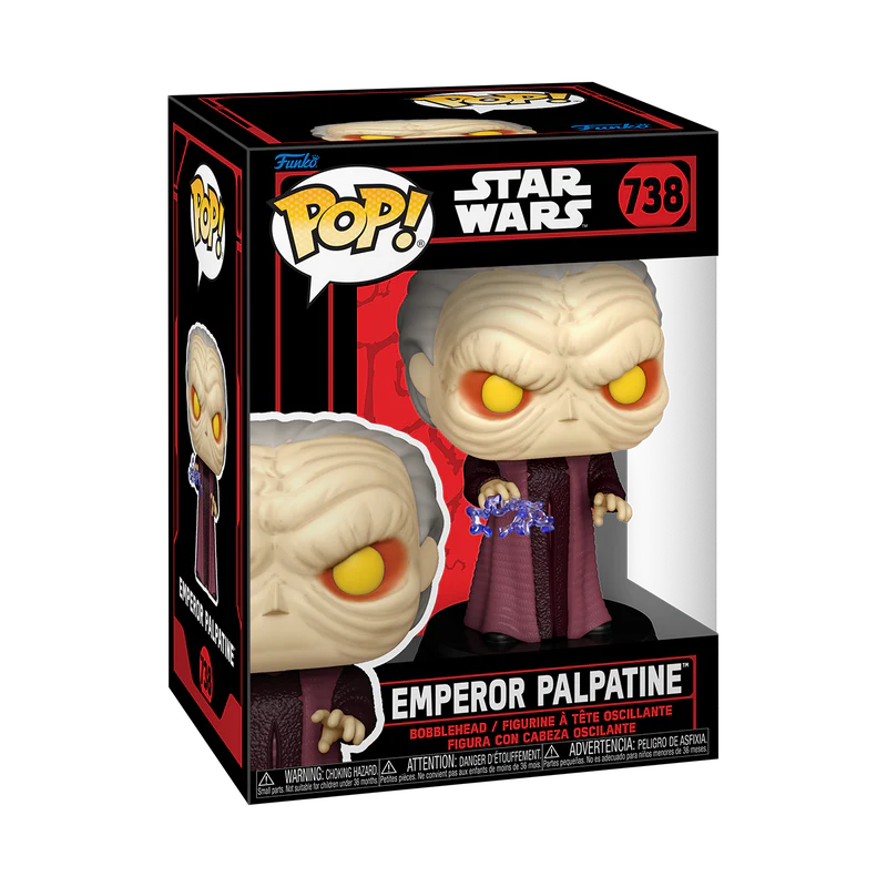 Funko Pop! Star Wars - Dark Side Emperor Palpatine