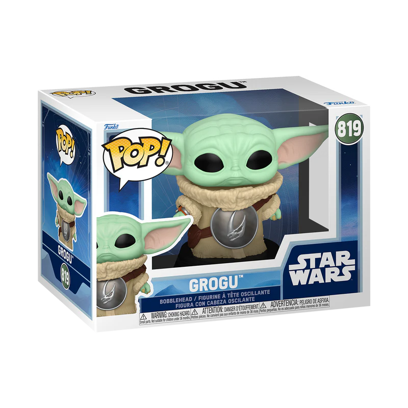 Funko Pop! Star Wars - Grogu with Mudhorn Chest Armor
