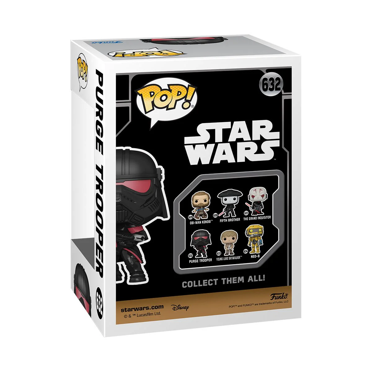Funko Pop! Star Wars: Obi-Wan Kenobi Purge Trooper (Battle Pose) - Image 3