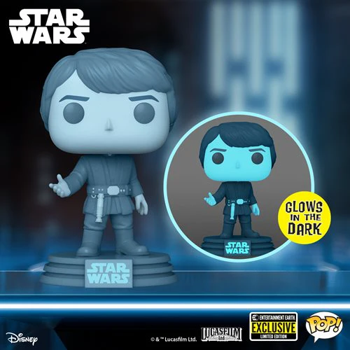 Funko Pop! Star Wars - Luke Skywalker Glow (Entertainment Earth) - Image 3