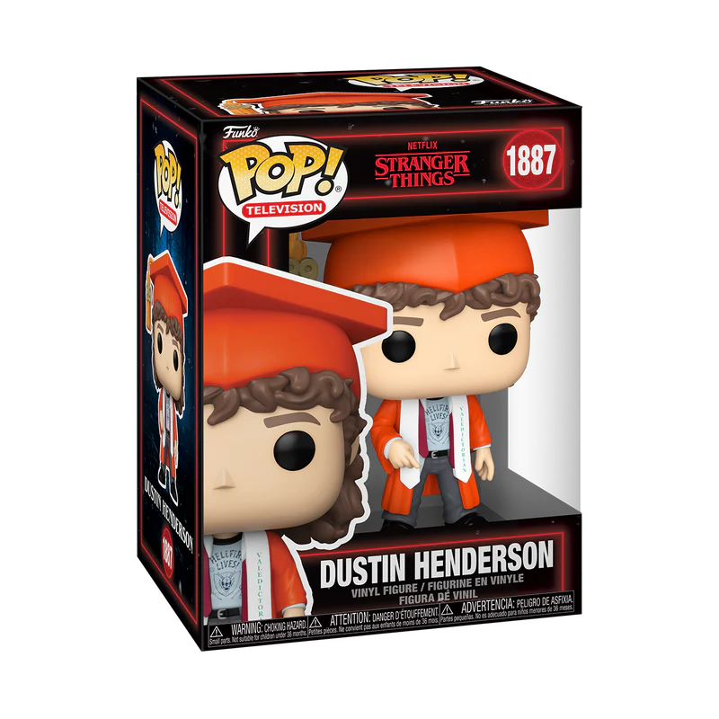 Funko Pop! Stranger Things - Dustin Henderson Graduation