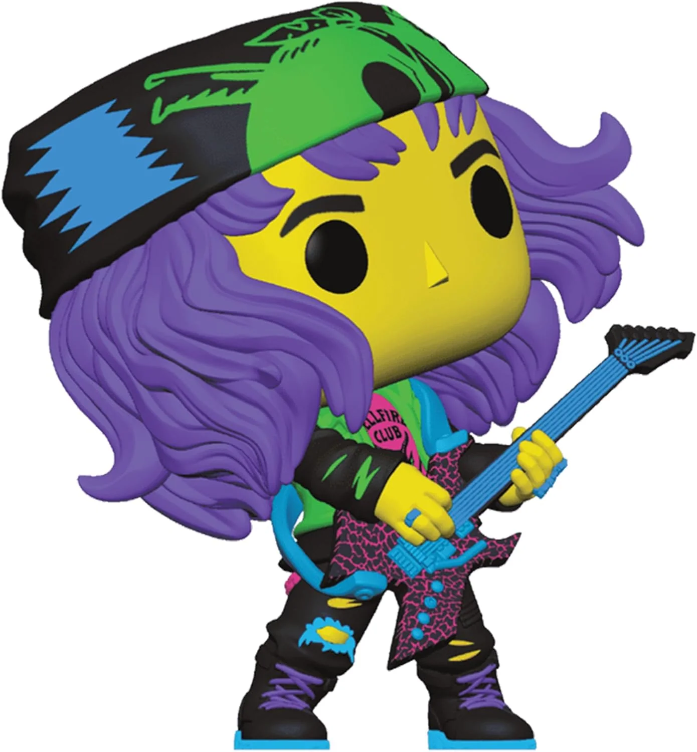 Funko Pop! Stranger Things - Eddie with Guitar Blacklight (Special Edition) - Image 3