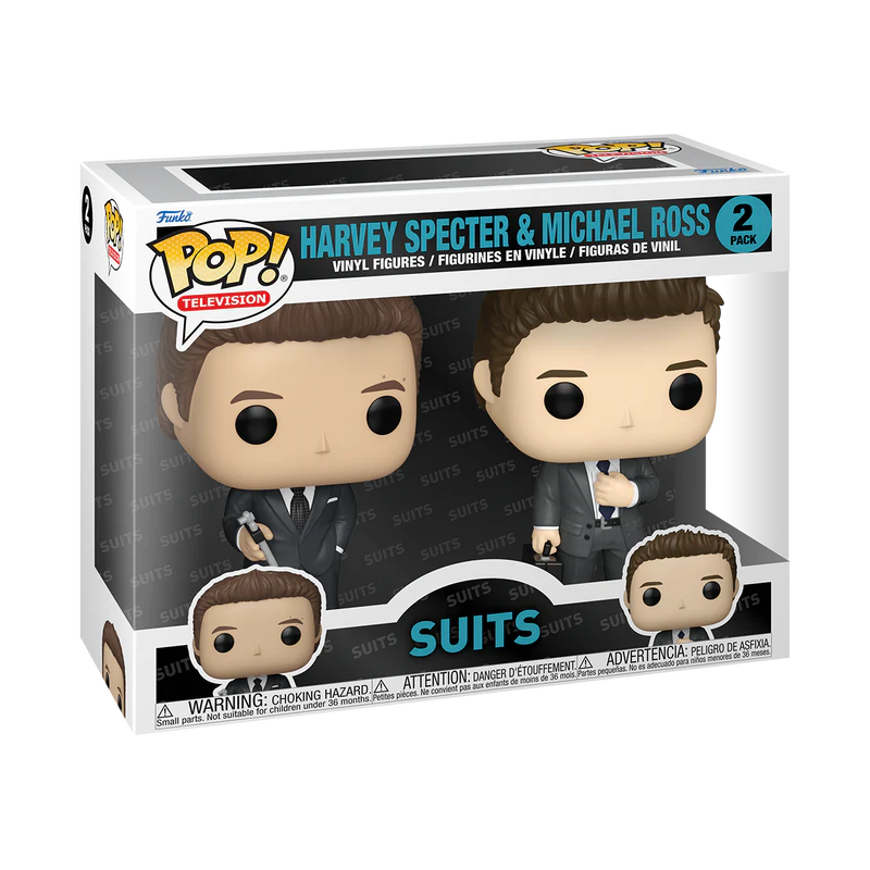Funko Pop! Suits - Harvey Specter And Michael Ross