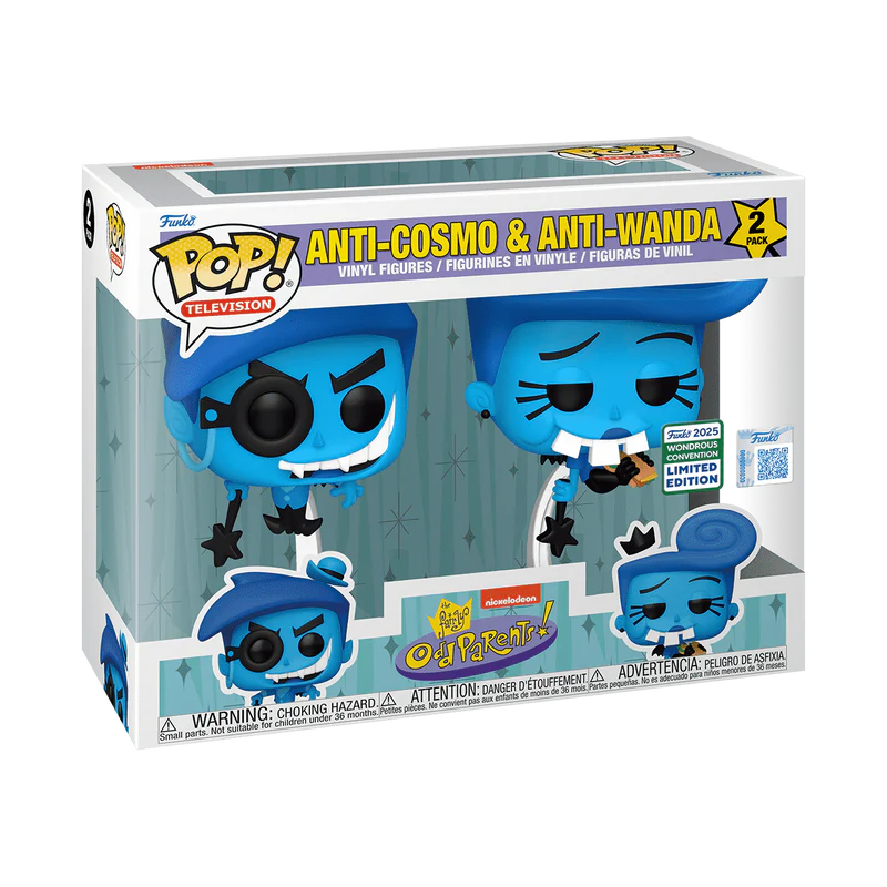 Funko Pop! The Fairly OddParents - Anti-Cosmo & Anti-Wanda (Wondrous Convention)