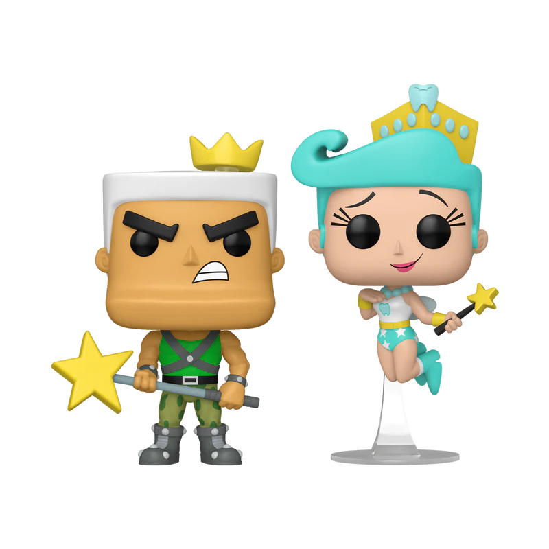 Funko Pop! The Fairly OddParents - Jorgen Von Strangle & Tooth Fairy (SDCC) - Image 2