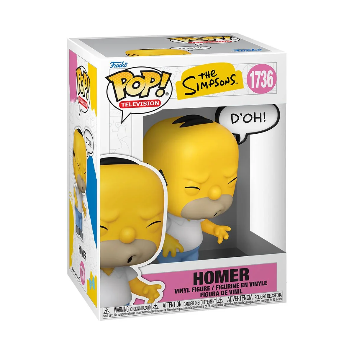 Funko Pop! The Simpsons Homer Pop! Sayings
