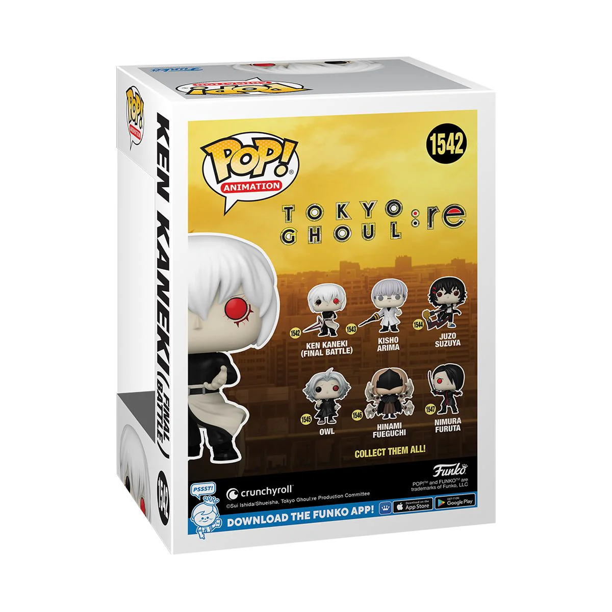 Funko Pop! Tokyo Ghoul:re - Ken Kaneki (Final Battle) - Image 3